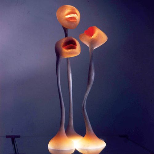 Alina Szapocznikow, Lampe bouche I [Usta iluminowane I] , 1966 r., MUZEUM SZTUKI NOWOCZESNEJ W WARSZAWIE