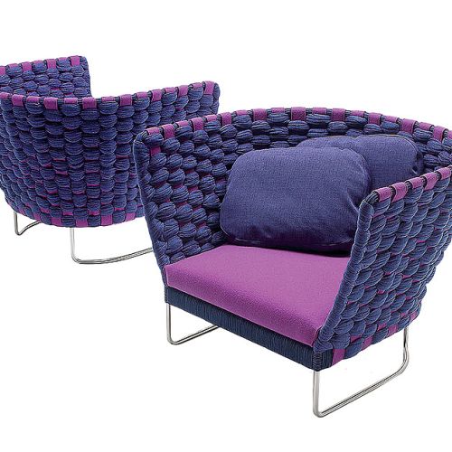 Ami, tapicerka z dzianiny, ręczna robota, Paola Lenti, od 11 500 zł, The Prime.