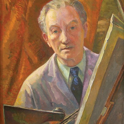 Antoni Michalak Autoportret , lata 50.-60. XX w.