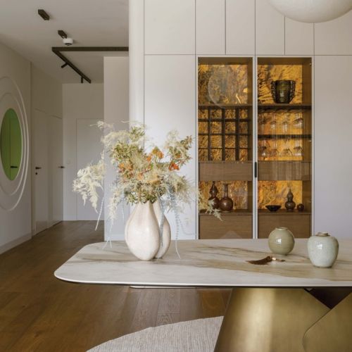 apartament na ursynowie w stylu quiet luxury