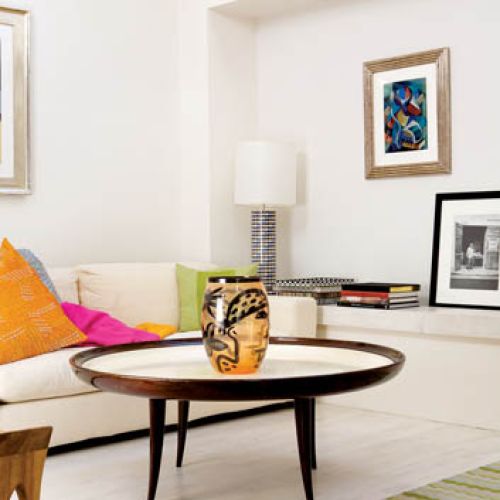 Apartament Ruston Mews w Notting Hill. Projekt wnętrza - Martin Brudnizki.