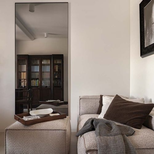 gabinet w apartamencie w porcie praskim