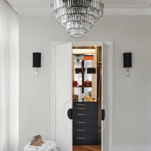 garderoba w stylu modern classic