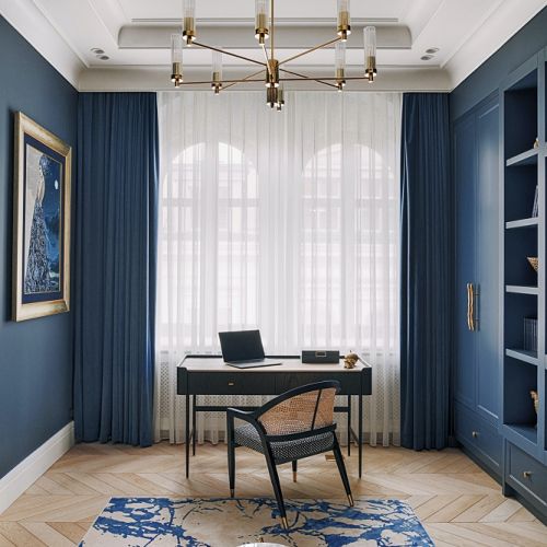 gabinet w stylu modern classic