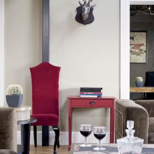 Loft ze stalową antresolą