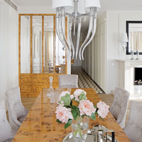 Art deco w mieszkaniu na warszawskim Ursynowie