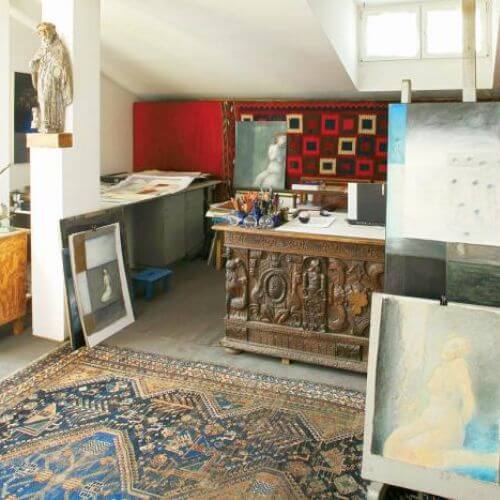 Atelier Małgosi Babicz-Pempel. Boginie na poddaszu