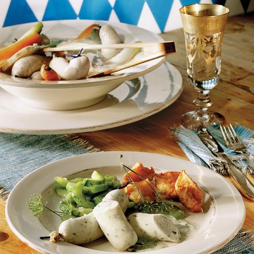 Biała kiełbasa z sandacza. Bawaria nie dla wegetarian