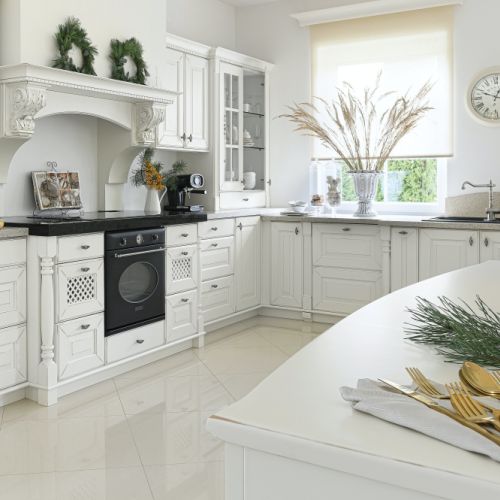 biała kuchnia klasyczna