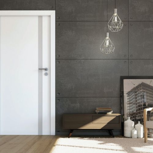 białe drzwi wewnętrze