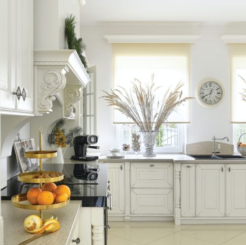 białe meble kuchenne styl klasyczny