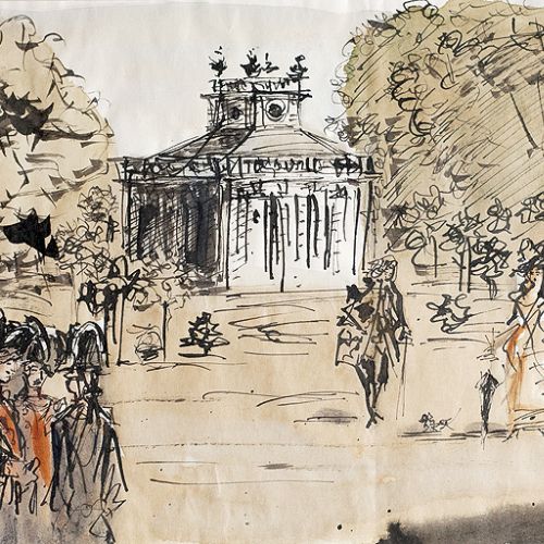 Biały Domek w Łazienkach. Antoni Uniechowski