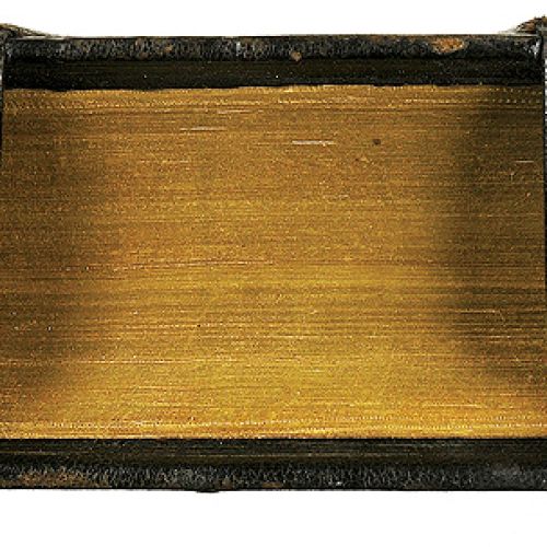 Biblia z mosiężnymi zapięciami i złoceniami, 1712 r., zbiory Biblioteki Elbląskiej, syg. 94032