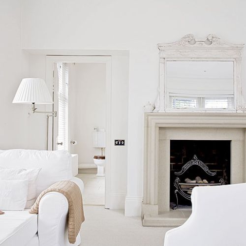 Białe jest piękne, dom w stylu shabby chic