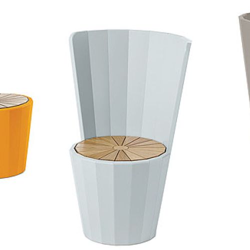 BILL, krzesło ma siedzisko z bejcowanego dębu, jest odporne na niepogodę – może stać na tarasie, NOLA, nola.se