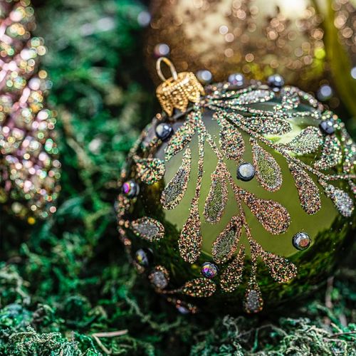 RĘCZNIE DEKOROWANE BOMBKI Z KOLEKCJI Wild Forest, DAGMARA, DAGMARA.PL