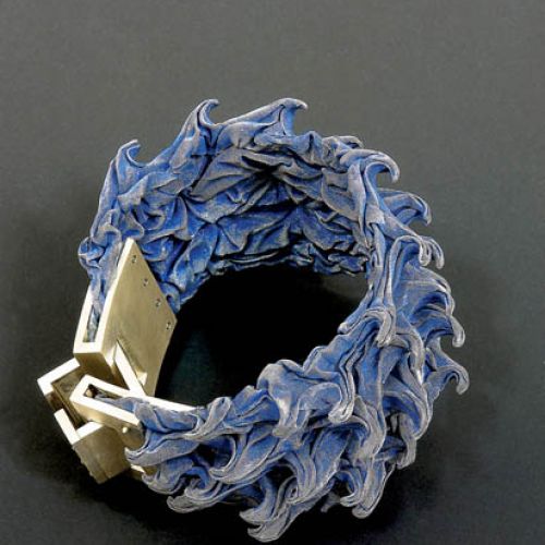 Bransoleta - Paweł Kaczyński. Biżuteria jak jesienne liście