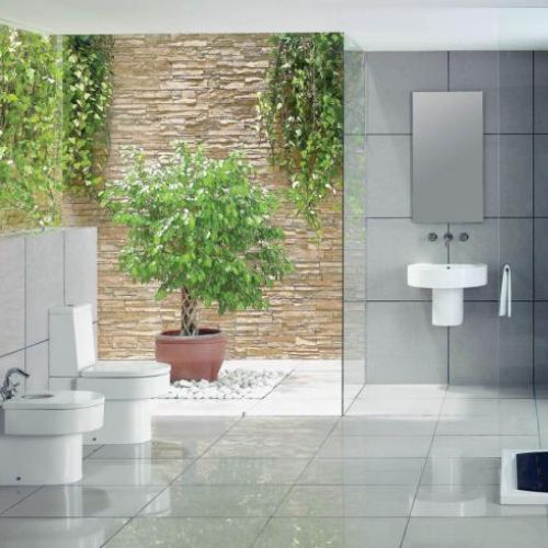 Ceramika Happening: umywalka kosztuje 1336 zł, bidet - 1046 zł. Armatura Loft: bateria bidetowa w cenie 1299 zł, natryskowa