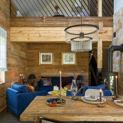 nowoczesny dom w górach