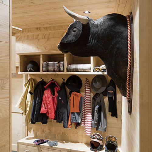 Drewniany dom w górach