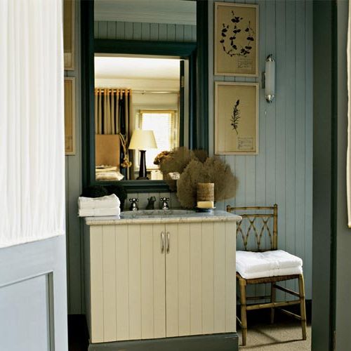 Dom w stylu kolonialnym - łazienka