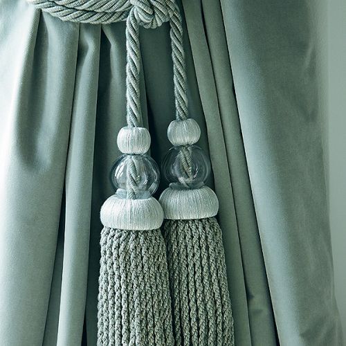 Chwosty marki Zoffany idealnie dopasowane do tkaniny, DECODORE