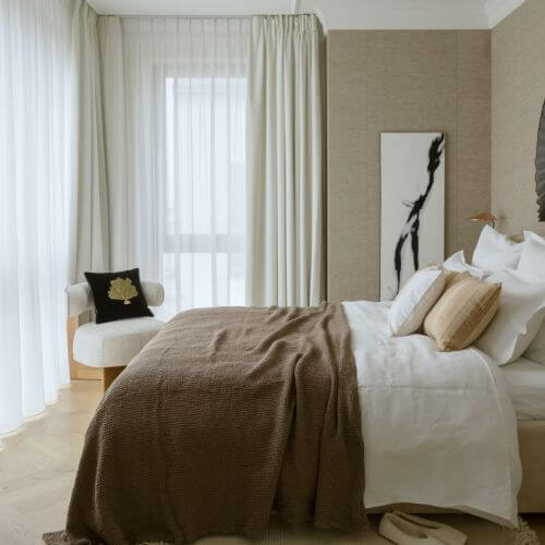 glamour i japandi w kobiecym wnętrzu