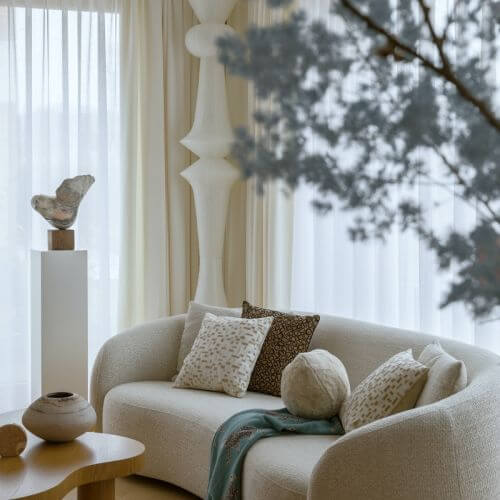 ciepłe i eleganckie wnętrza dla kobiety