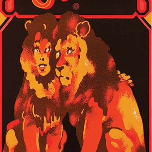 Cyrk, Para lwów , 1979 r., Galeria Plakatu Polskiego w BUW