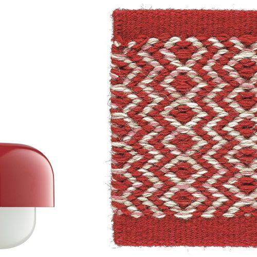 Dobre zestawienie: czerwień i biel we wnętrzu