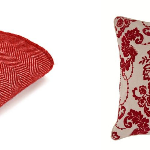 Dobre zestawienie: czerwień i biel we wnętrzu