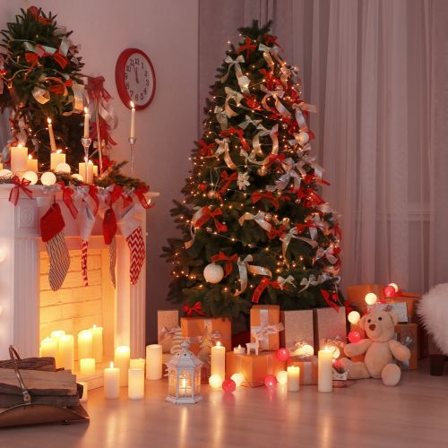 Czerwona choinka – galeria inspiracji