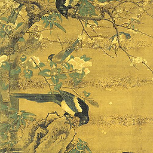 Cztery sroki , Bian Jingzhao, początek XV w.