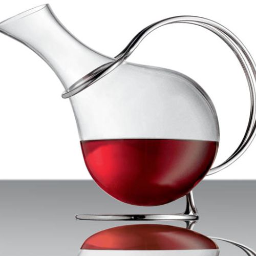 Dekanterka Ente (tak zwana kaczka) firmy WMF - szkło z domieszką kryształu. Cena - 193 zł. MONETTI