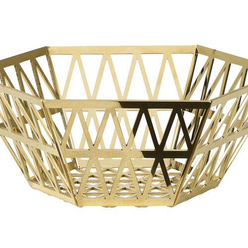 Patera Tip Top Ghidini 1961, polerowany mosiądz, 664 zł