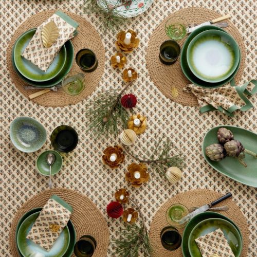 dekoracja stołu na święta bożego narodzenia