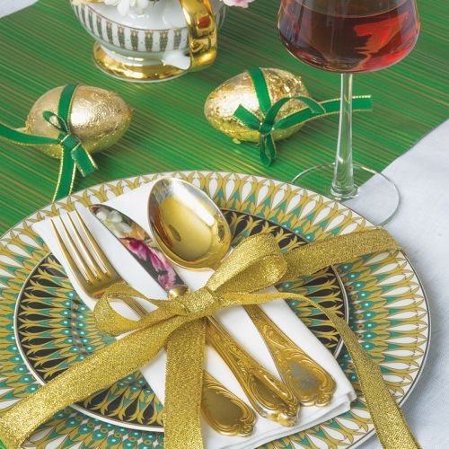 nakrycie stołu na wielkanoc