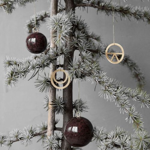 Bombki i metalowe ozdoby choinkowe, House Doctor, fabrykaform.pl