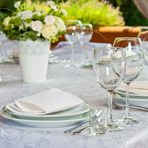 Dekoracje komunijne na stół