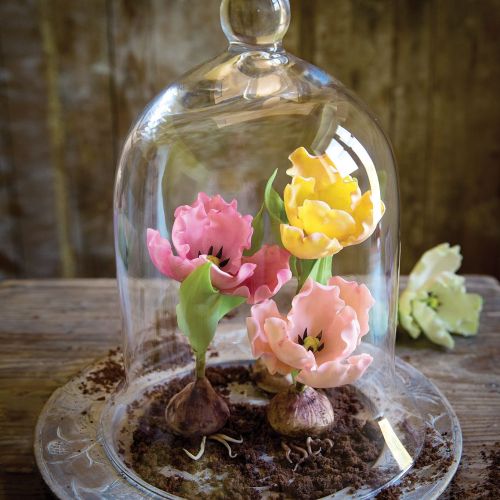 Dekoracje tortów: kwiaty z cukru