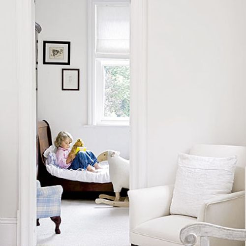 Białe jest piękne, dom w stylu shabby chic