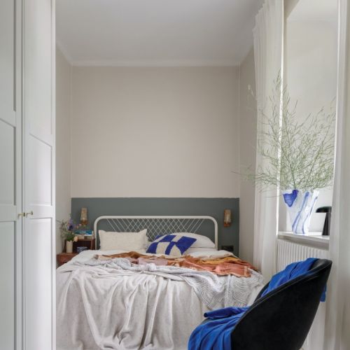 styl eklektyczny sypialnia