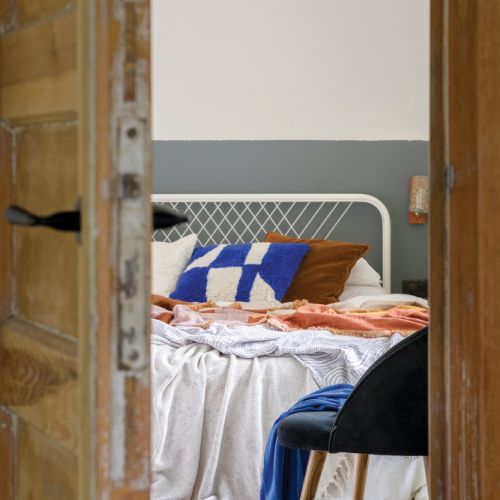 styl eklektyczny sypialnia