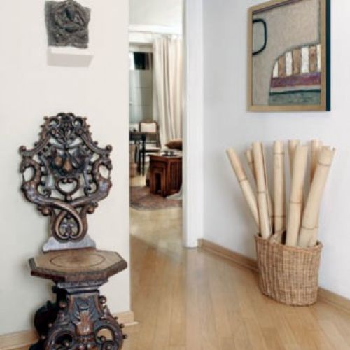 Dom państwa Rode pełen jest rzeczy pobudzających wyobraźnię - pamiątek z podróży.