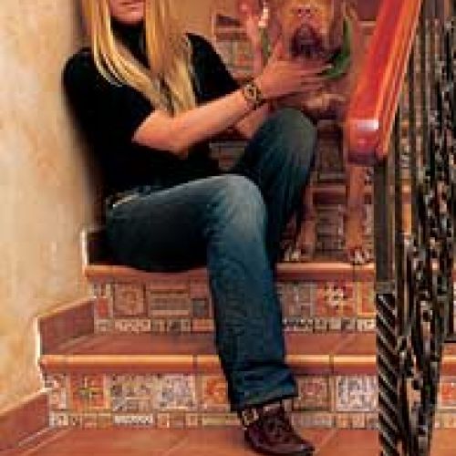 Dom urządzony pamiątkami, kolorami i inspiracjami z podróży.