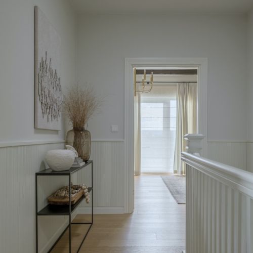 hol przedpokój w stylu modern country