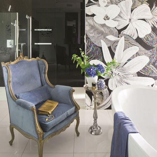 łazienka w stylu prowansalskim