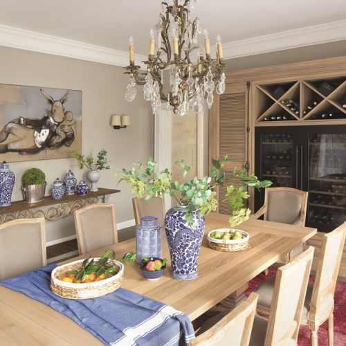 jadalnia w stylu prowansalskim