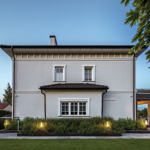 dom w stylu włoskiej willi