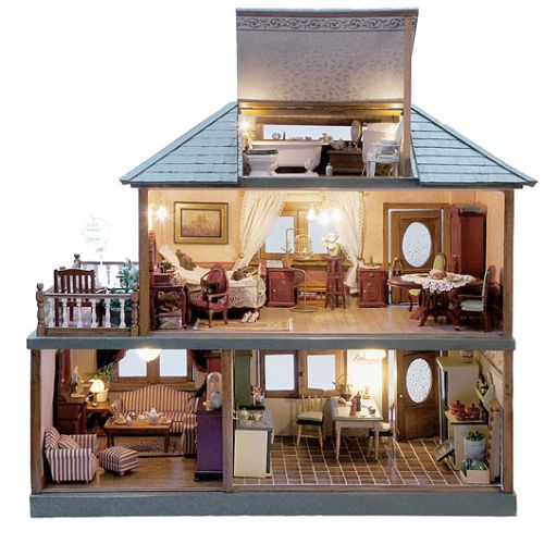 Domek z lat 60. W domku lalek